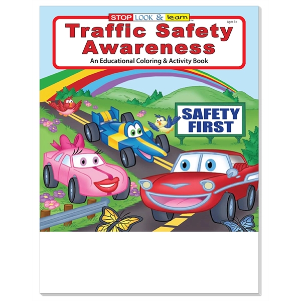 Traffic Safety Awareness Coloring Book - Traffic Safety Awareness Coloring Book - Image 2 of 2