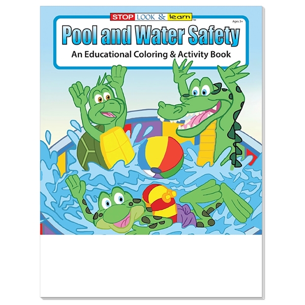 Pool and Water Safety Coloring Book - Pool and Water Safety Coloring Book - Image 2 of 2
