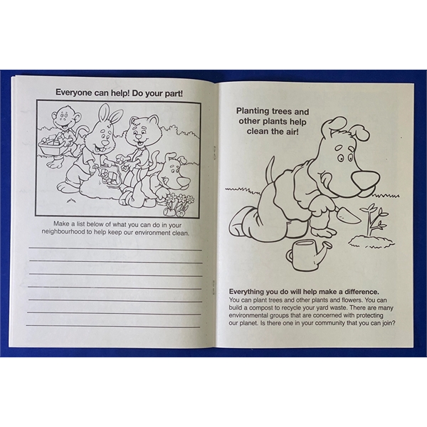 Keep Our Environment Clean Coloring and Activity Book - Keep Our Environment Clean Coloring and Activity Book - Image 1 of 2
