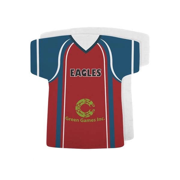 Lacrosse Jersey Shape Rally Towel, 17x18, Sublimated