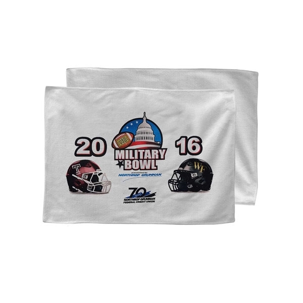Bowl Game Rally Towel, 12x18, Sublimated