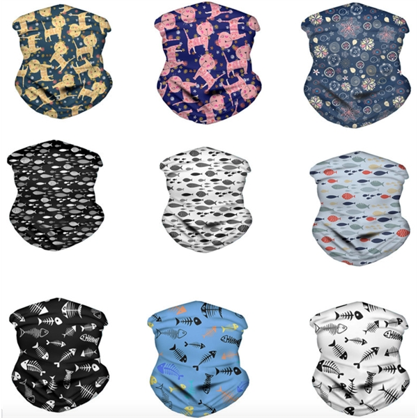 Full Color Multi-Use Microfiber Custom Bandana Tube - Full Color Multi-Use Microfiber Custom Bandana Tube - Image 0 of 0