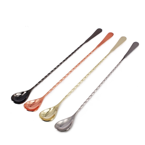 400 mm Stainless Steel Long Handle Drink Spoon - 400 mm Stainless Steel Long Handle Drink Spoon - Image 5 of 5