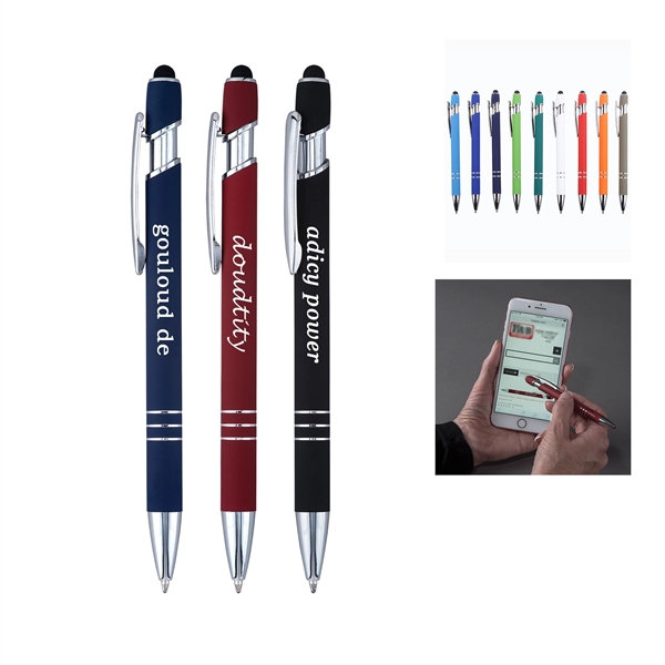 2 in 1 Touch Screen Pen Stylus Ballpoint - 2 in 1 Touch Screen Pen Stylus Ballpoint - Image 0 of 5
