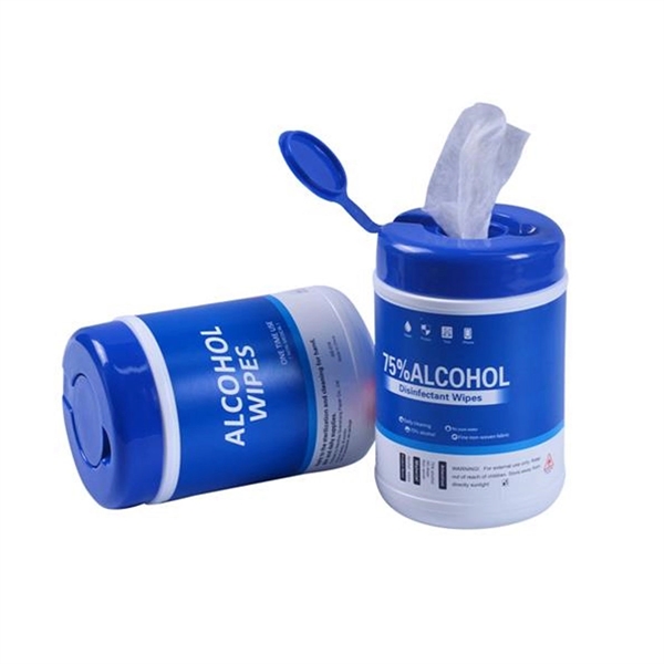 Barrel Alcohol Sanitizing Wipes Bottle 60CT - Barrel Alcohol Sanitizing Wipes Bottle 60CT - Image 0 of 2