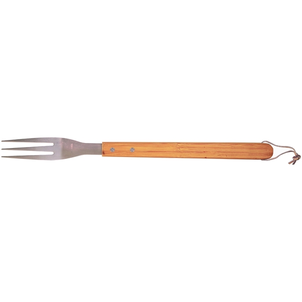 16 1/4" Bamboo Barbeque Fork - 16 1/4" Bamboo Barbeque Fork - Image 1 of 1