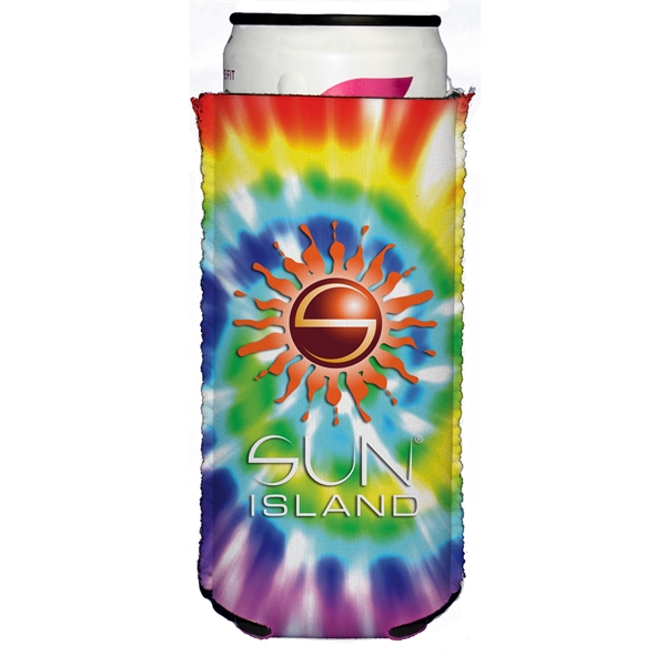 Slim Full Color Neoprene Can Holder - Slim Full Color Neoprene Can Holder - Image 2 of 2