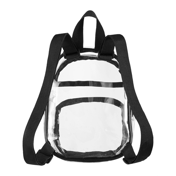 BAGedge Unisex Clear PVC Mini Backpack