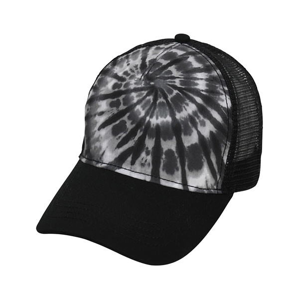 Tie-Dye Adult Trucker Hat - Tie-Dye Adult Trucker Hat - Image 9 of 18