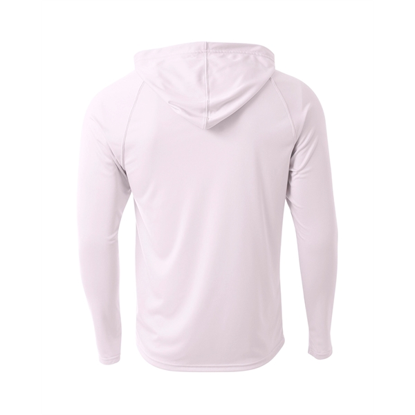 A4 Men's Cooling Performance Long-Sleeve Hooded T-shirt - A4 Men's Cooling Performance Long-Sleeve Hooded T-shirt - Image 1 of 60