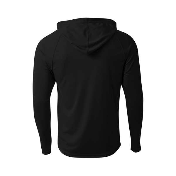 A4 Men's Cooling Performance Long-Sleeve Hooded T-shirt - A4 Men's Cooling Performance Long-Sleeve Hooded T-shirt - Image 8 of 60