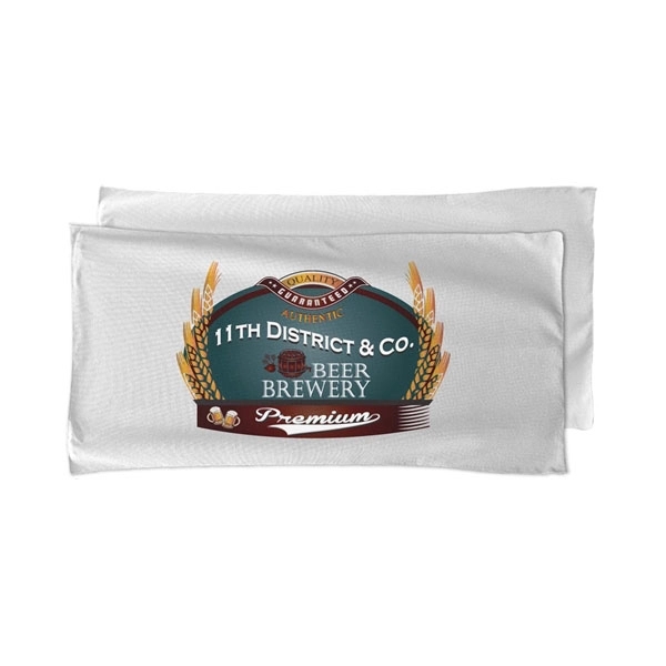 Sublimated Microfiber Terry Beach Towel, 22x44