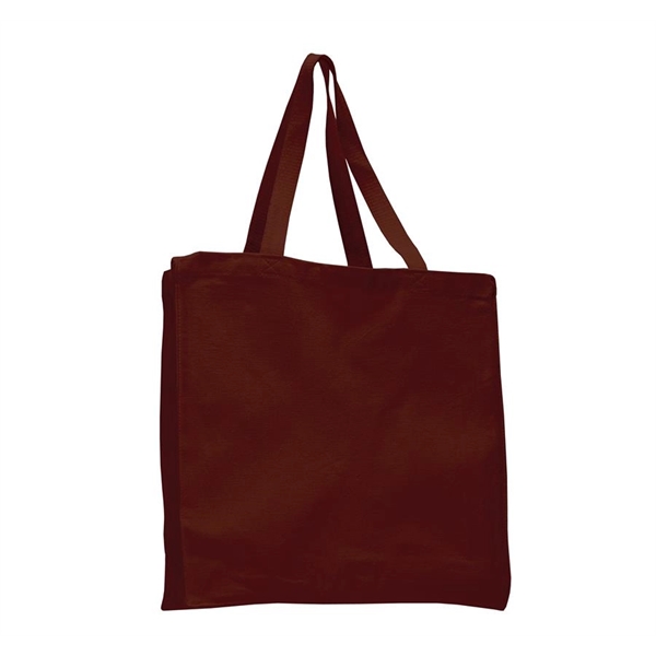 Cotton Canvas Gusset Tote - Cotton Canvas Gusset Tote - Image 6 of 10