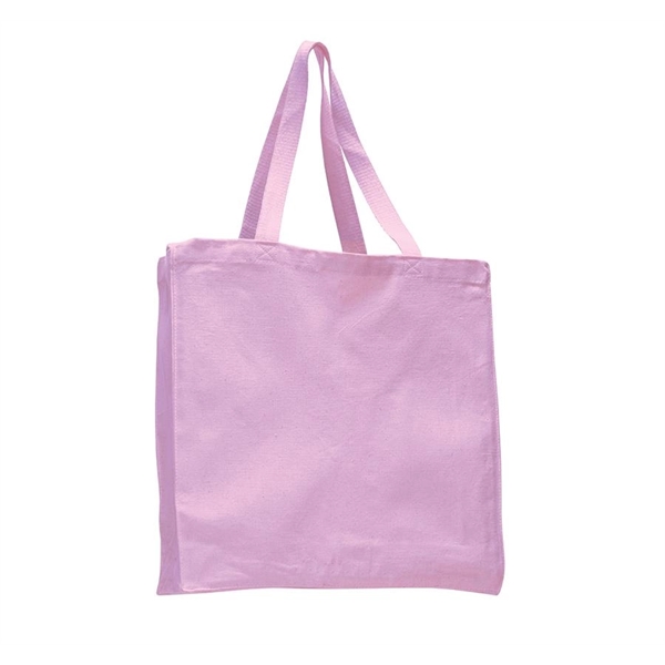 Cotton Canvas Gusset Tote - Cotton Canvas Gusset Tote - Image 7 of 10