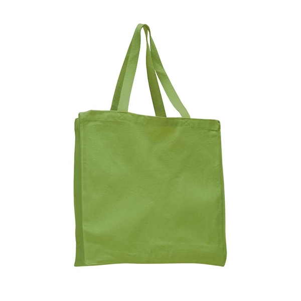 Cotton Canvas Gusset Tote - Cotton Canvas Gusset Tote - Image 8 of 10