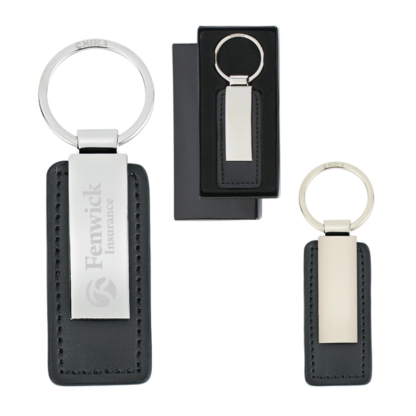 Key Tag in Leather - Key Tag in Leather - Image 0 of 6