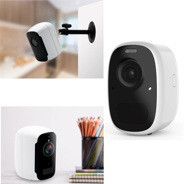 Wireless Rechargeable Battery Powered WiFi Camera - Wireless Rechargeable Battery Powered WiFi Camera - Image 0 of 4