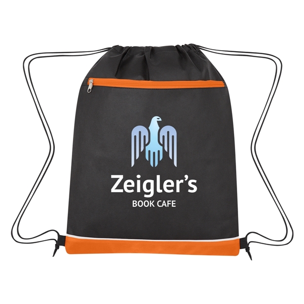 Non-Woven Bandura Drawstring Bag - Non-Woven Bandura Drawstring Bag - Image 9 of 15