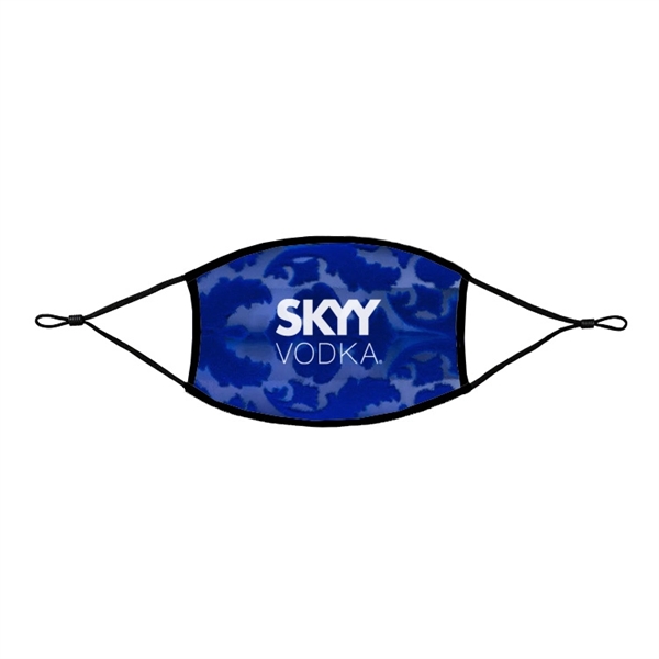 2 Ply Sublimated Adjustable Polyester Mask - 2 Ply Sublimated Adjustable Polyester Mask - Image 0 of 0