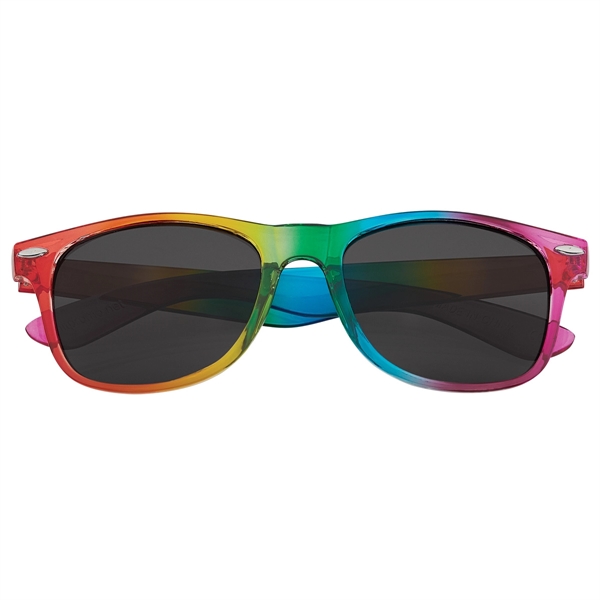 Stylish Sunglasses with Rainbow Frame - Stylish Sunglasses with Rainbow Frame - Image 8 of 11