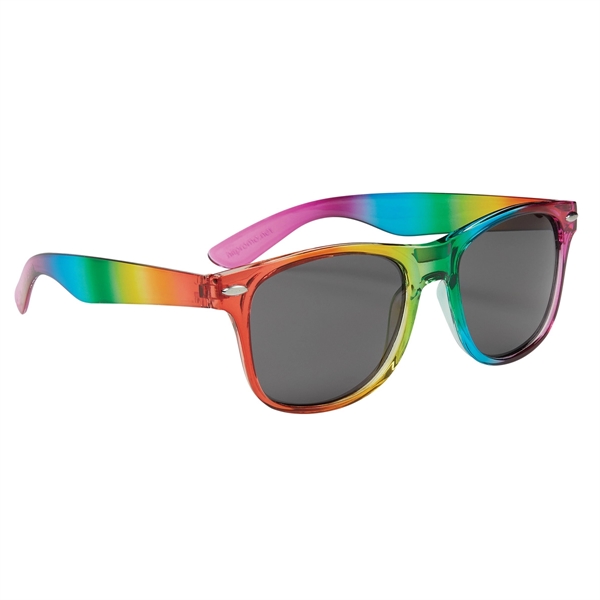 Stylish Sunglasses with Rainbow Frame - Stylish Sunglasses with Rainbow Frame - Image 10 of 11