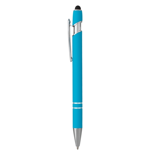Rubberized Aluminum Stylus Pen - Rubberized Aluminum Stylus Pen - Image 0 of 16