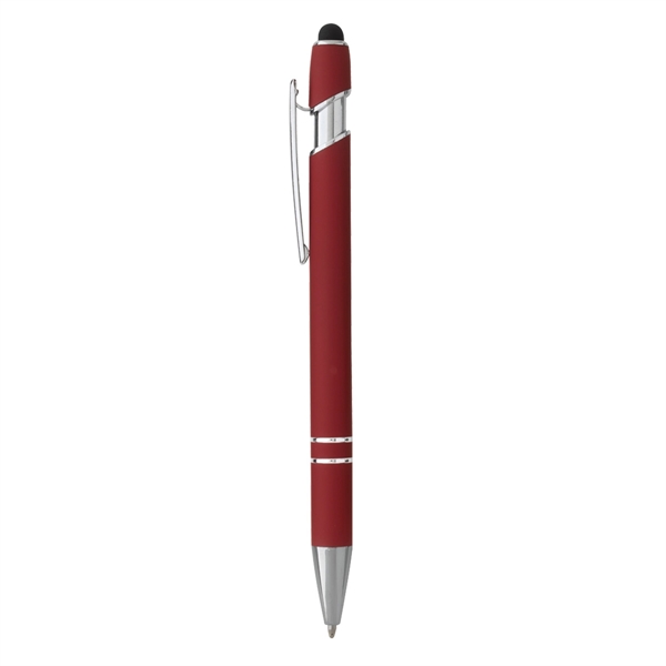 Rubberized Aluminum Stylus Pen - Rubberized Aluminum Stylus Pen - Image 6 of 16