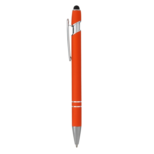 Rubberized Aluminum Stylus Pen - Rubberized Aluminum Stylus Pen - Image 8 of 16