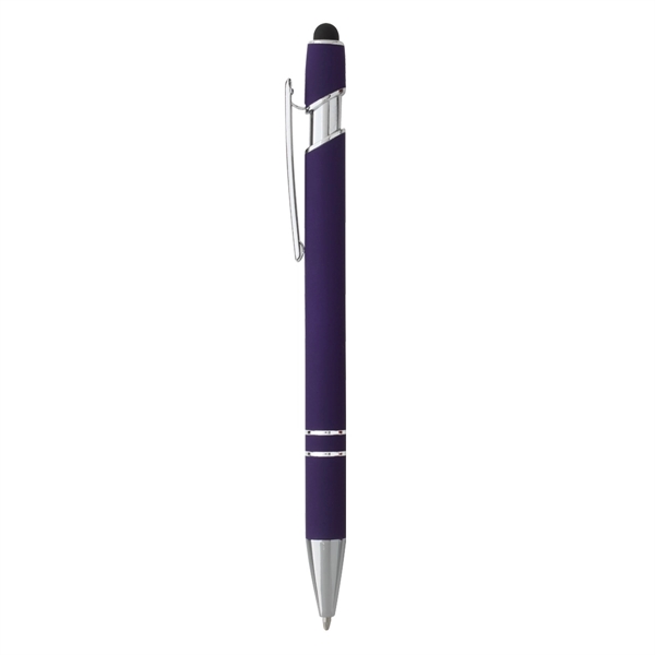 Rubberized Aluminum Stylus Pen - Rubberized Aluminum Stylus Pen - Image 14 of 16