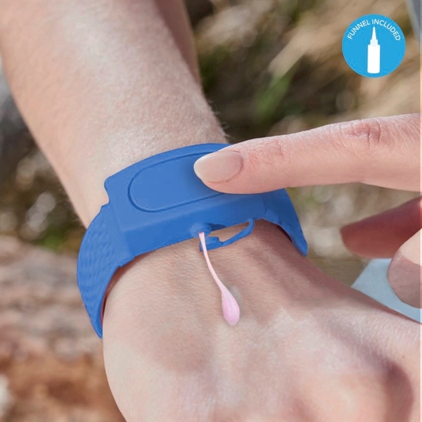 Refillable Hand Sanitizer Wristband - Refillable Hand Sanitizer Wristband - Image 0 of 0