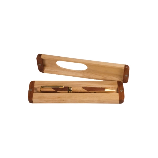 1.875" x 6.75" - Maple and Rosewood Pen Case - 1.875" x 6.75" - Maple and Rosewood Pen Case - Image 0 of 0
