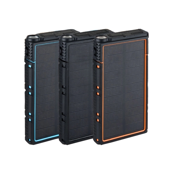 Waterproof Solar Power Bank - Waterproof Solar Power Bank - Image 0 of 2