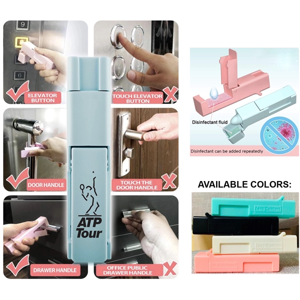 Auto Disinfection Sanitary Tool with Stylus Touchscreen Tip - Auto Disinfection Sanitary Tool with Stylus Touchscreen Tip - Image 0 of 2