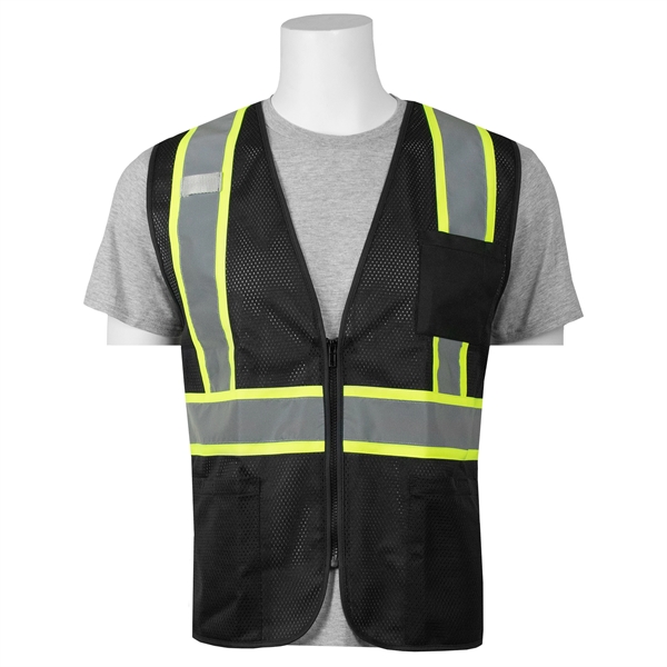 Non ANSI Reflective Tape Mesh Safety Vest - Non ANSI Reflective Tape Mesh Safety Vest - Image 0 of 3
