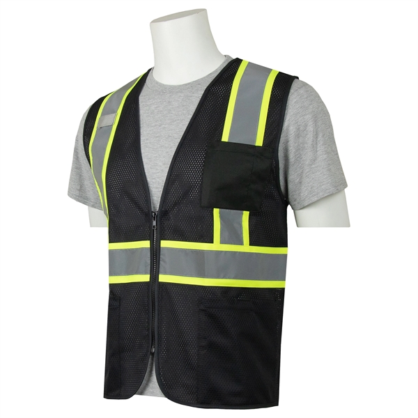 Non ANSI Reflective Tape Mesh Safety Vest - Non ANSI Reflective Tape Mesh Safety Vest - Image 1 of 3