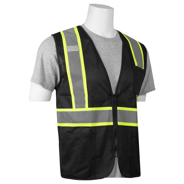 Non ANSI Reflective Tape Mesh Safety Vest - Non ANSI Reflective Tape Mesh Safety Vest - Image 2 of 3