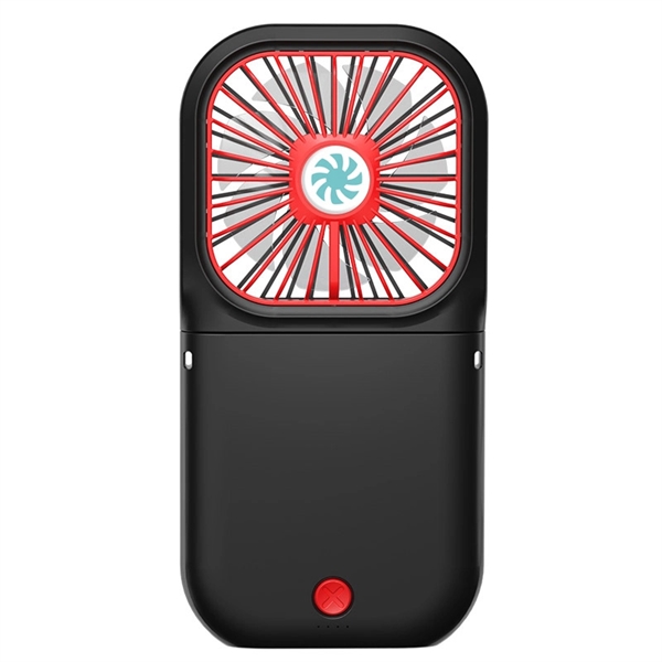 Folding Fan with Power Bank - Folding Fan with Power Bank - Image 1 of 4