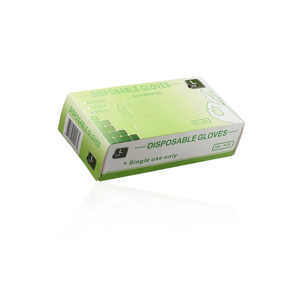Box of Disposable Vinyl Gloves - Box of Disposable Vinyl Gloves - Image 1 of 2