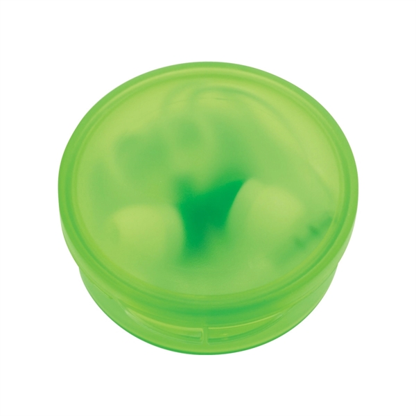 Handy Earbuds in a Round Plastic Case - Handy Earbuds in a Round Plastic Case - Image 9 of 14