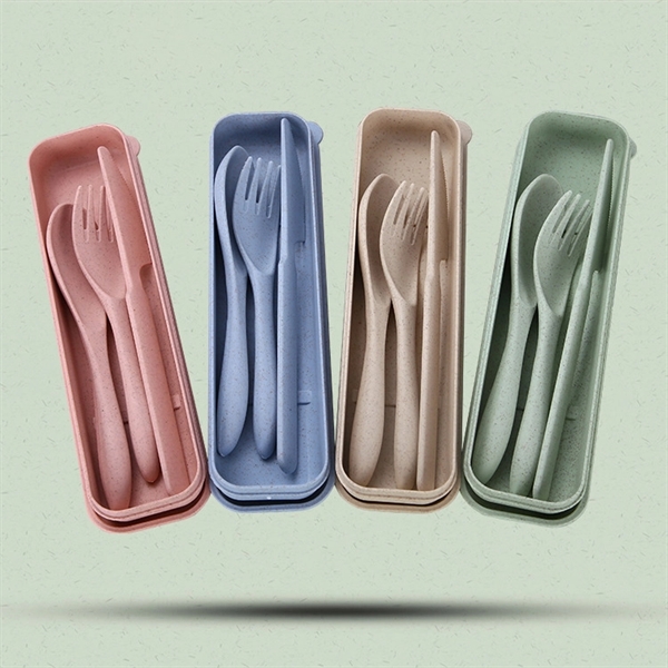 Wheat Utensil Set - Wheat Utensil Set - Image 0 of 4