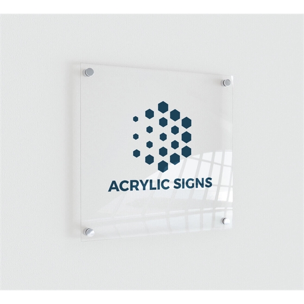 Frosted Acrylic Sign - (1 Ft x 1 Ft) SQFT - Frosted Acrylic Sign - (1 Ft x 1 Ft) SQFT - Image 0 of 0