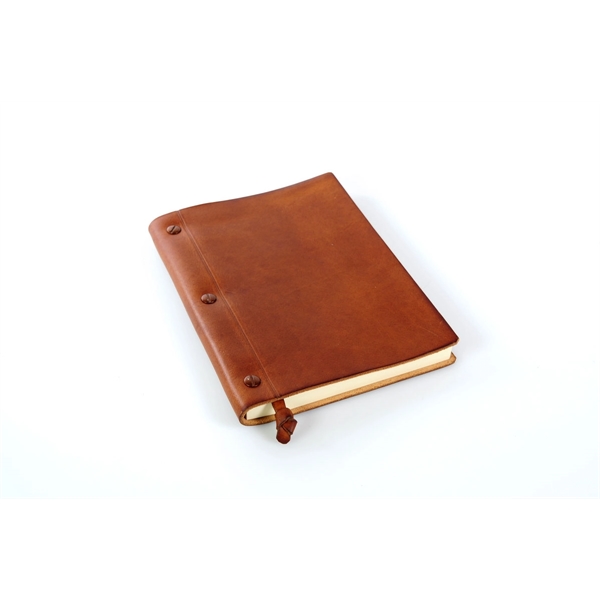 3-Screw Italian Vachetta Leather Journal - Terra Tan - 3-Screw Italian Vachetta Leather Journal - Terra Tan - Image 1 of 8
