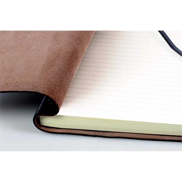3-Screw Italian Vachetta Leather Journal - Walnut Brown - 3-Screw Italian Vachetta Leather Journal - Walnut Brown - Image 4 of 10