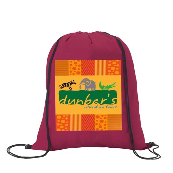 Non-Woven Drawstring Backpack - Non-Woven Drawstring Backpack - Image 8 of 26
