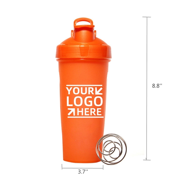 25 OZ Protein Powder Shaker Water Bottle - 25 OZ Protein Powder Shaker Water Bottle - Image 2 of 3