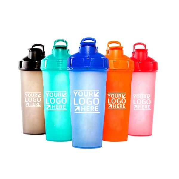 25 OZ Protein Powder Shaker Water Bottle - 25 OZ Protein Powder Shaker Water Bottle - Image 0 of 3