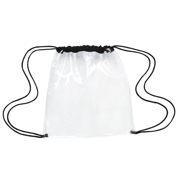 Clear Game Drawstring Backpack - Clear Game Drawstring Backpack - Image 3 of 30