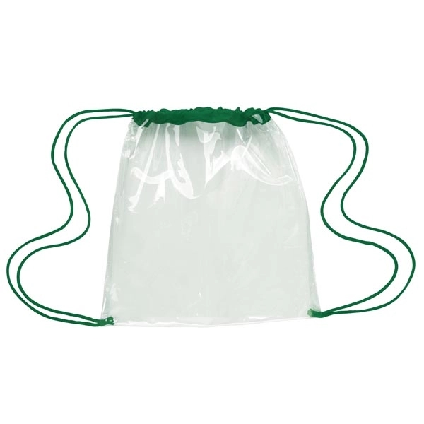 Clear Game Drawstring Backpack - Clear Game Drawstring Backpack - Image 5 of 30