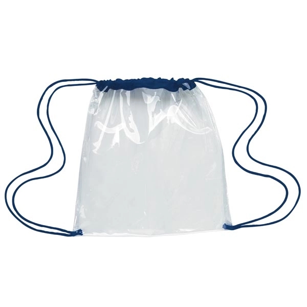 Clear Game Drawstring Backpack - Clear Game Drawstring Backpack - Image 9 of 30