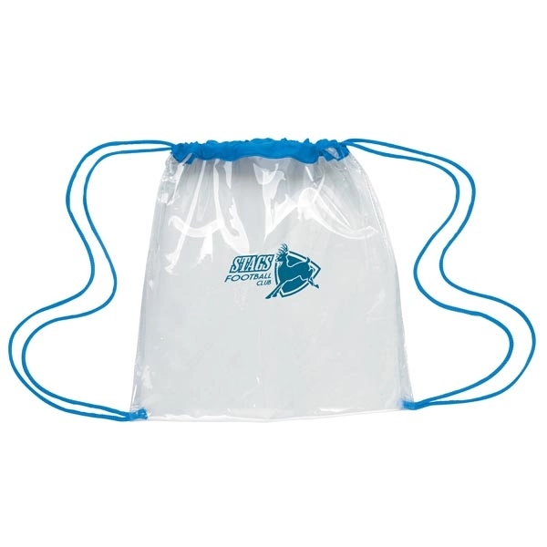 Clear Game Drawstring Backpack - Clear Game Drawstring Backpack - Image 19 of 30